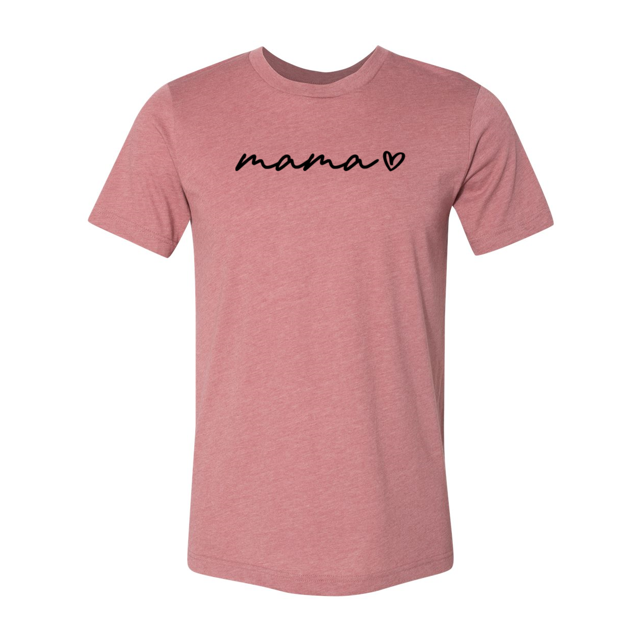 A stylish unisex Mama Shirt made from soft ring spun cotton, available in multiple colors and sizes, featuring a classic crew neck and short sleeves.