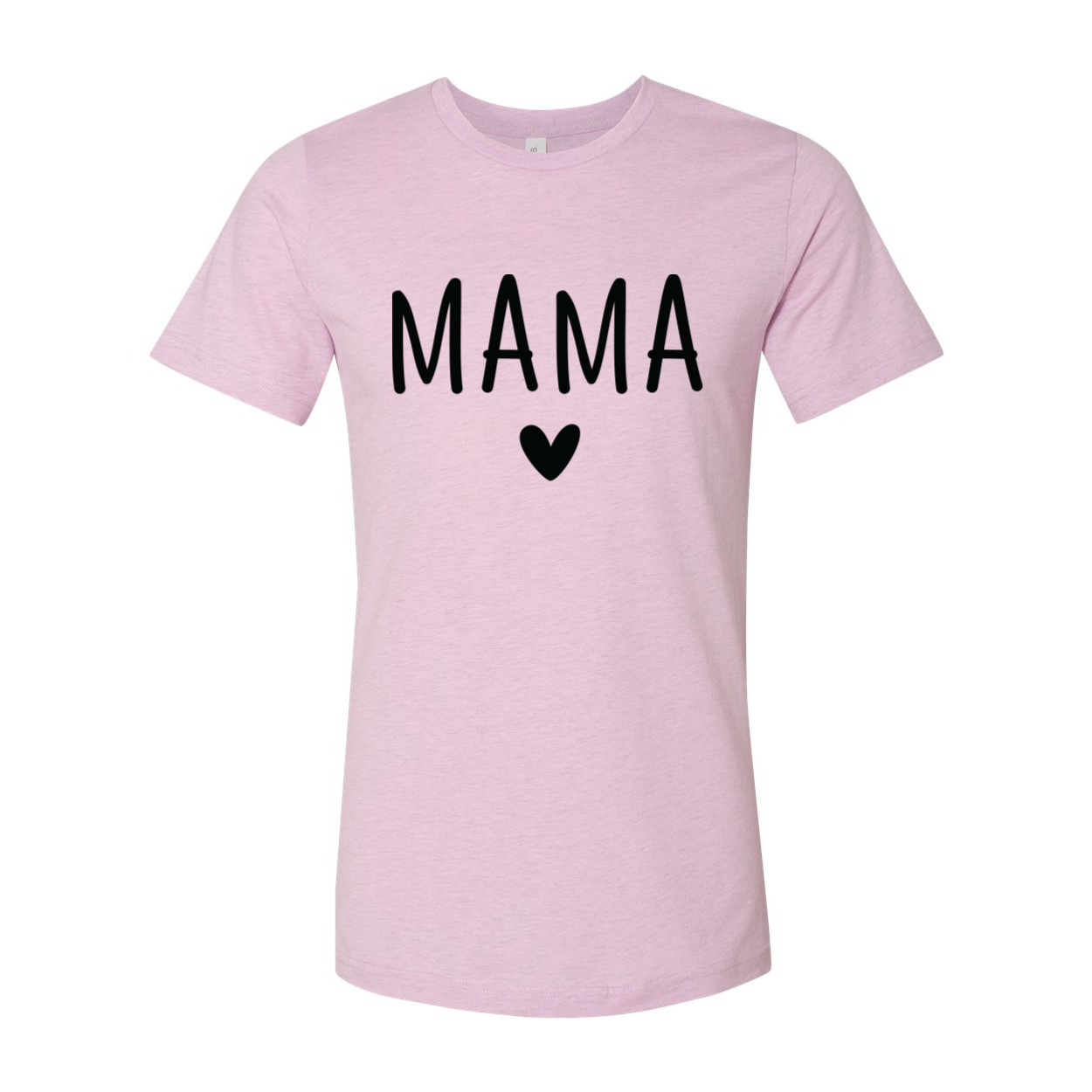 Mama T-shirt in various sizes, showcasing its unisex design and soft fabric.