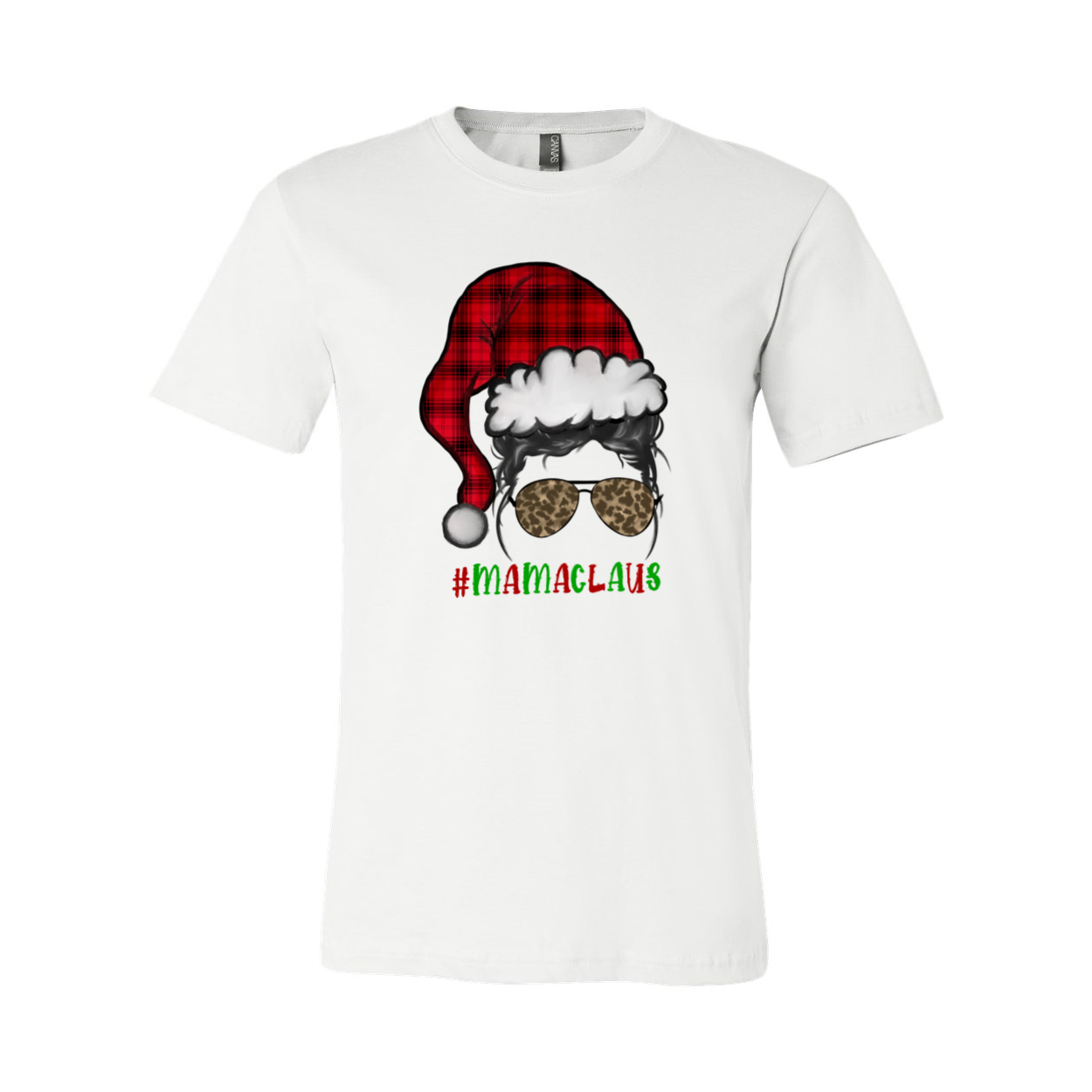 MamaClaus Shirt in various colors, showcasing its unisex design and soft fabric.