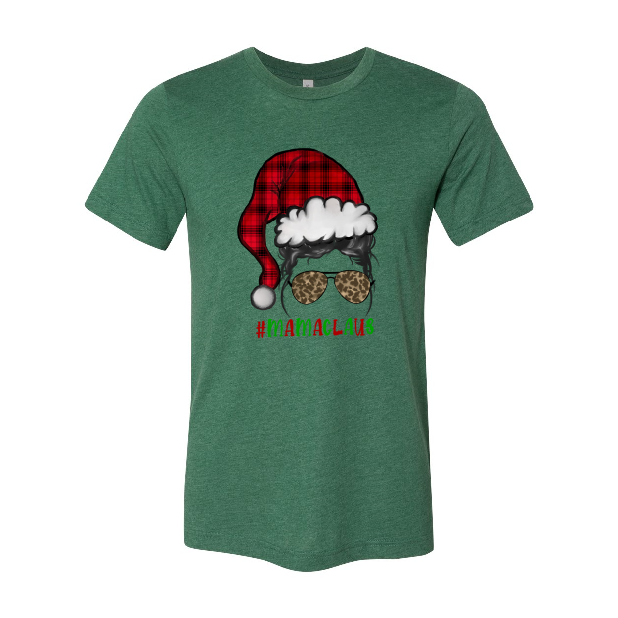 MamaClaus Shirt in various colors, showcasing its unisex design and soft fabric.