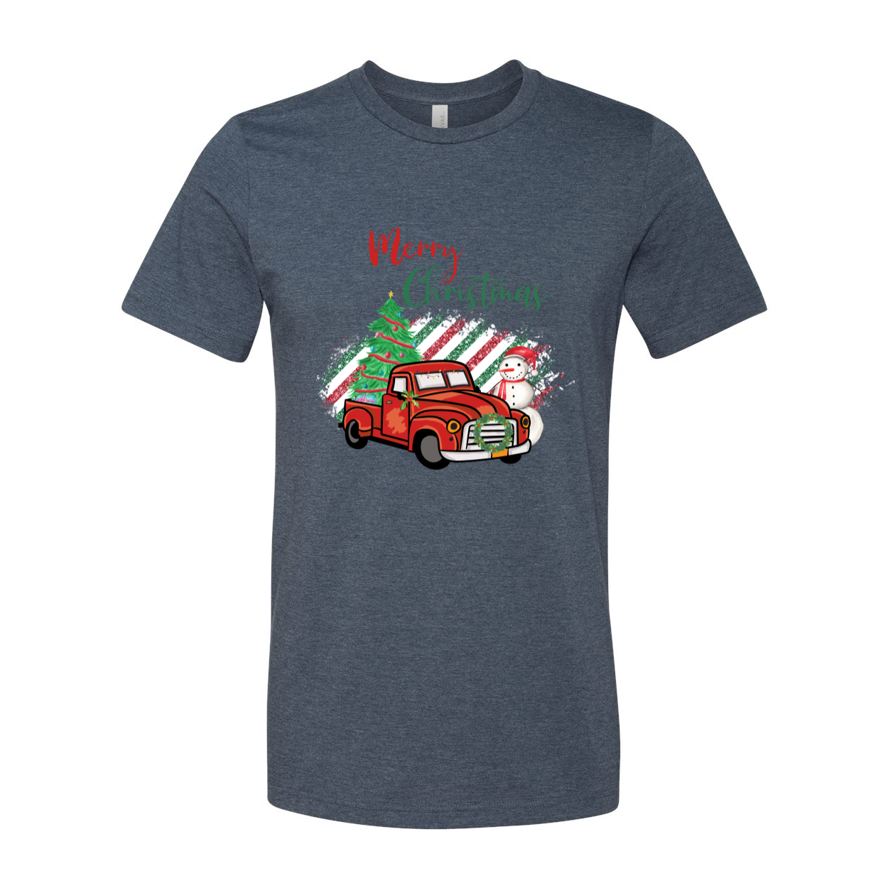 A Merry Christmas and Vintage Shirt featuring a festive design, crafted from soft ring spun cotton, available in multiple colors and sizes.