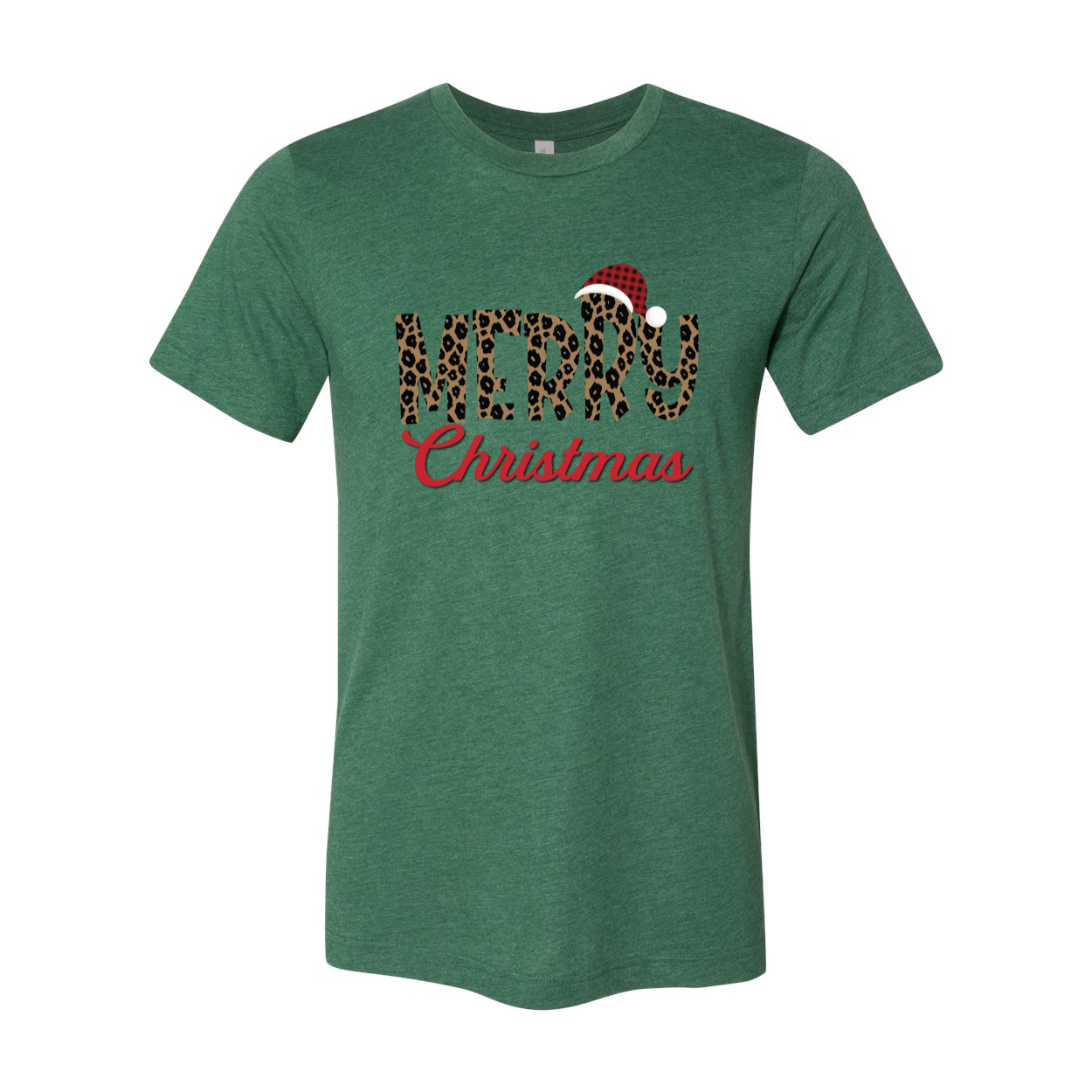 A Merry Christmas Shirt in vibrant colors, showcasing a festive design perfect for holiday celebrations.