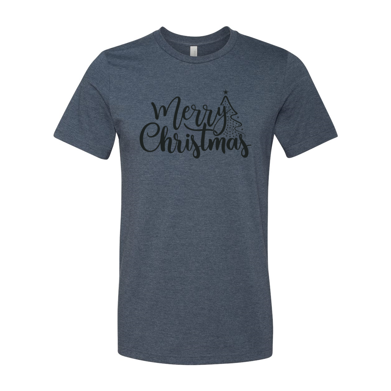 A Merry Christmas Shirt in vibrant colors, showcasing its soft fabric and festive design, perfect for holiday celebrations.