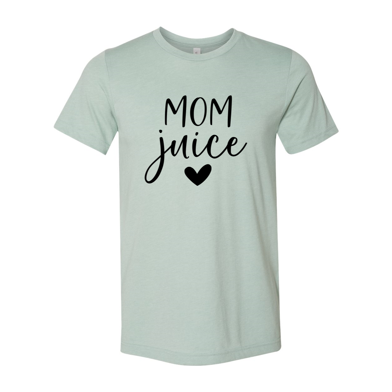 Mom Juice Shirt in various colors, showcasing its unisex design and comfortable fit.