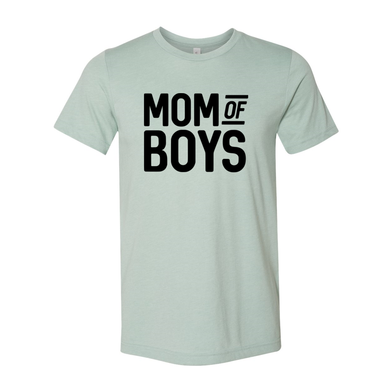 Mom Of Boys Shirt in various colors, showcasing its comfortable fit and stylish design.