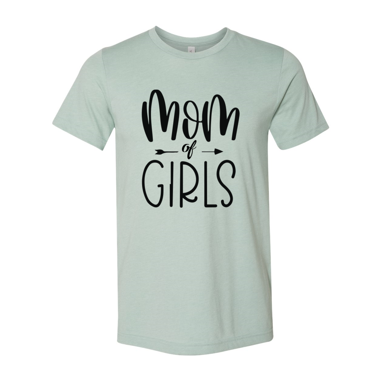 Mom Of Girls Shirt in various colors, showcasing its comfortable fit and stylish design.