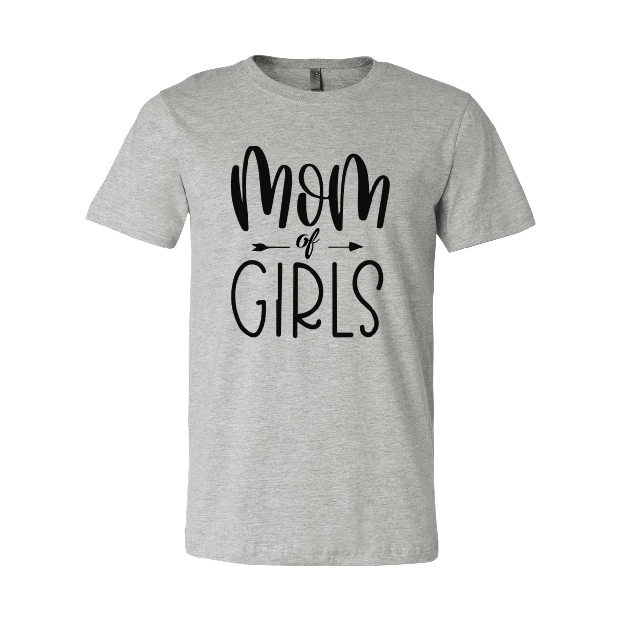 Mom Of Girls Shirt in various colors, showcasing its comfortable fit and stylish design.