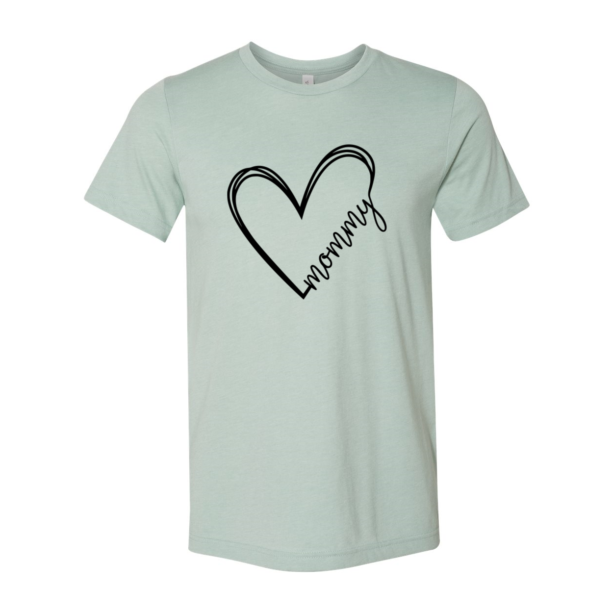 A stylish unisex Mommy Shirt made from soft ring spun cotton, available in multiple colors and sizes.