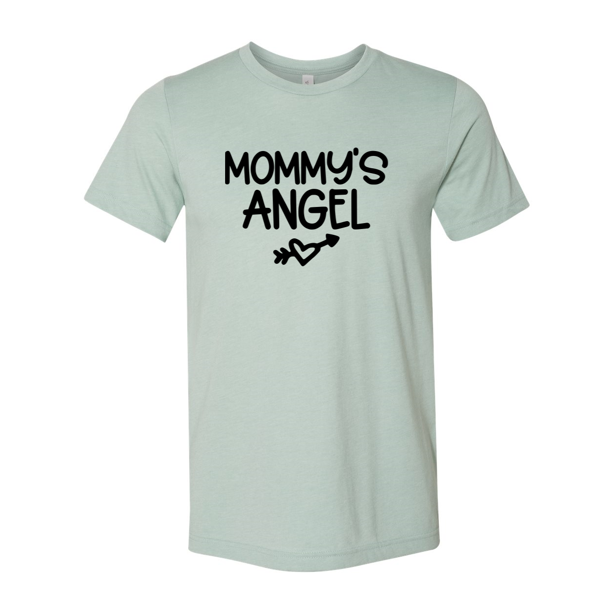 Mommy's Angel Shirt in various colors, showcasing its soft fabric and stylish design.