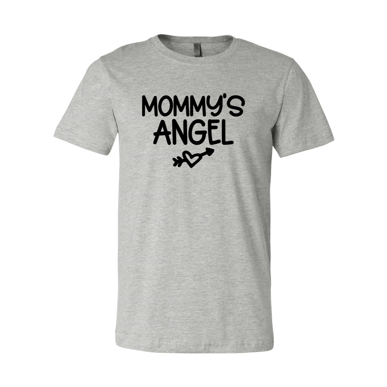 Mommy's Angel Shirt in various colors, showcasing its soft fabric and stylish design.