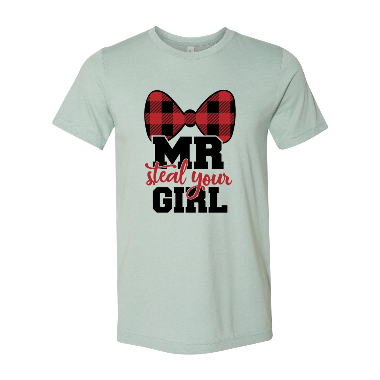 Mr Steal Your Girl Shirt in various colors, showcasing its unisex design and comfortable fit.