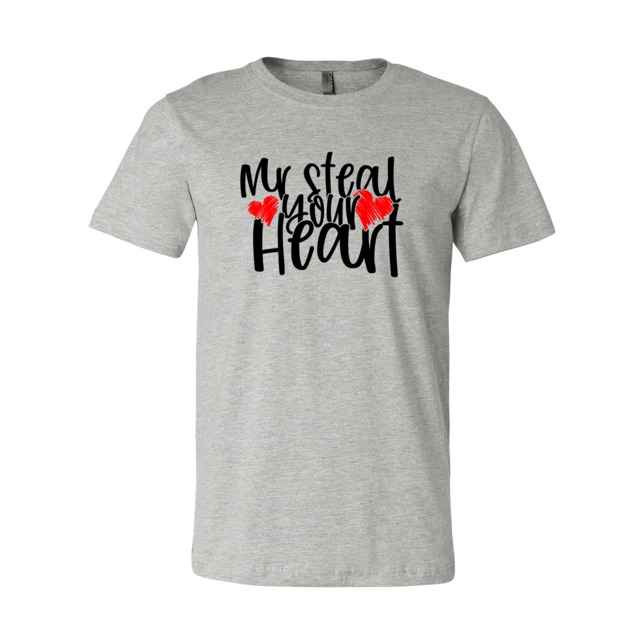 Mr Steal Your Heart Shirt in various colors, showcasing its soft fabric and stylish design.