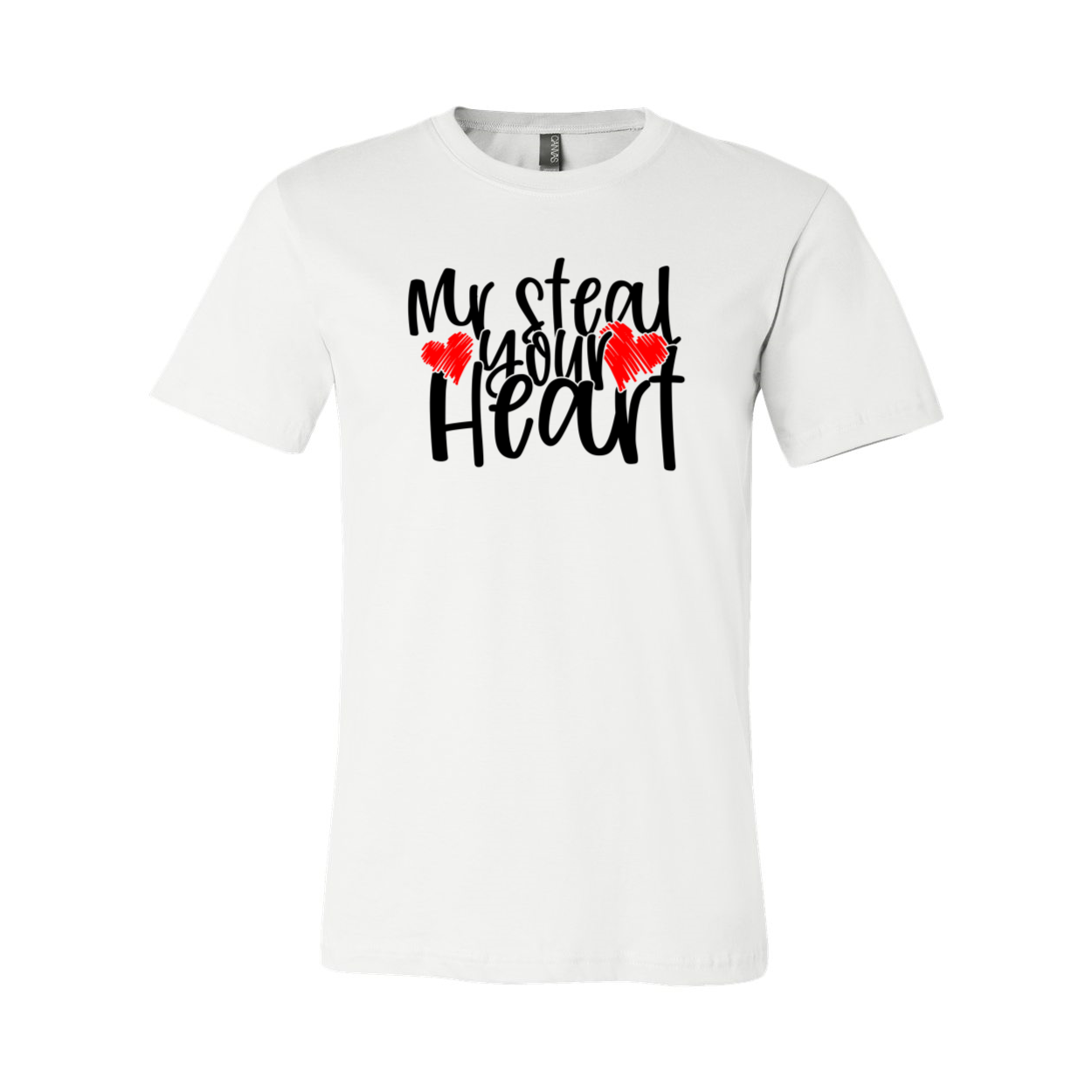 Mr Steal Your Heart Shirt in various colors, showcasing its soft fabric and stylish design.