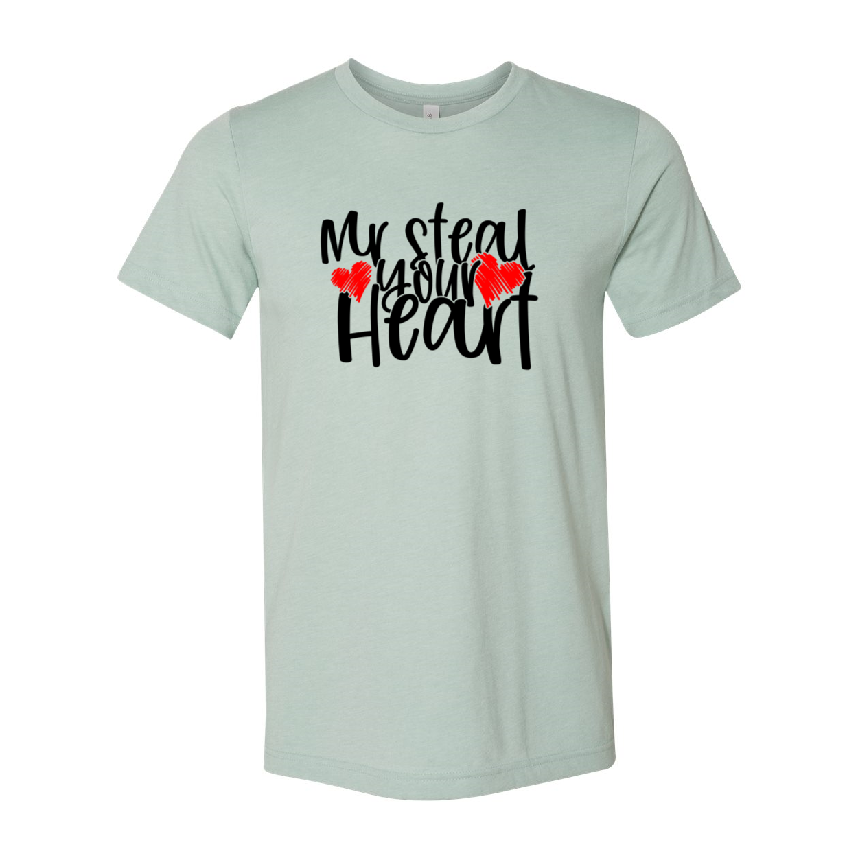 Mr Steal Your Heart Shirt in various colors, showcasing its soft fabric and stylish design.