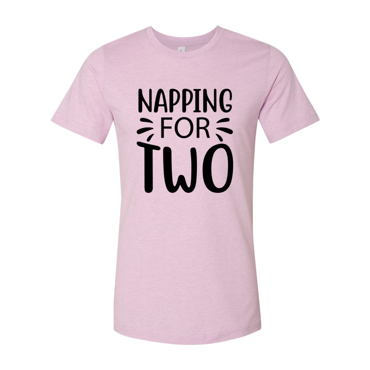 A comfortable unisex Napping For Two Shirt made from soft ring spun cotton, available in various colors and sizes.