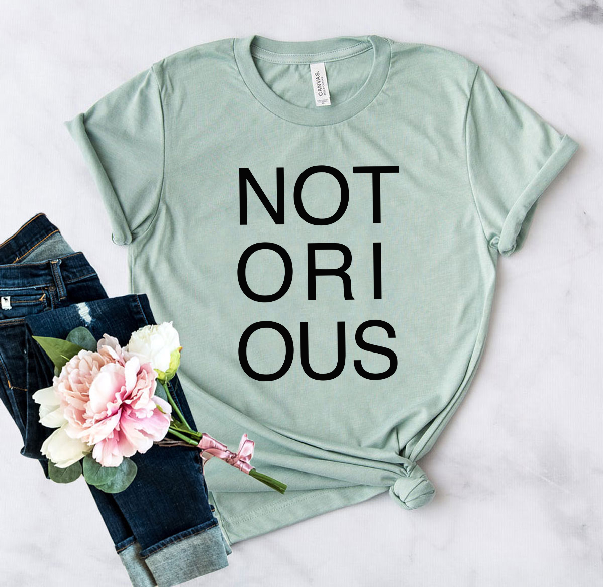 Notorious Shirt displayed in multiple colors, showcasing its soft fabric and stylish design.