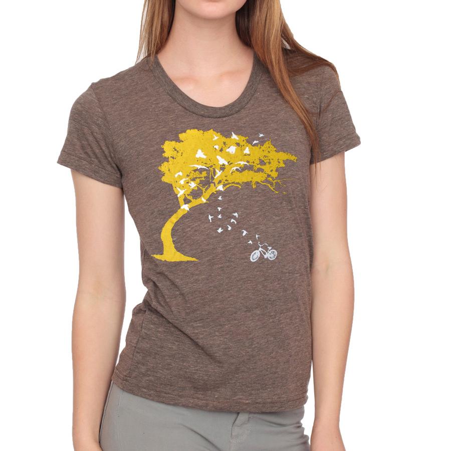 A stylish women's tee from the Park Life collection, featuring a comfortable fit and soft fabric, perfect for casual outings and outdoor activities.