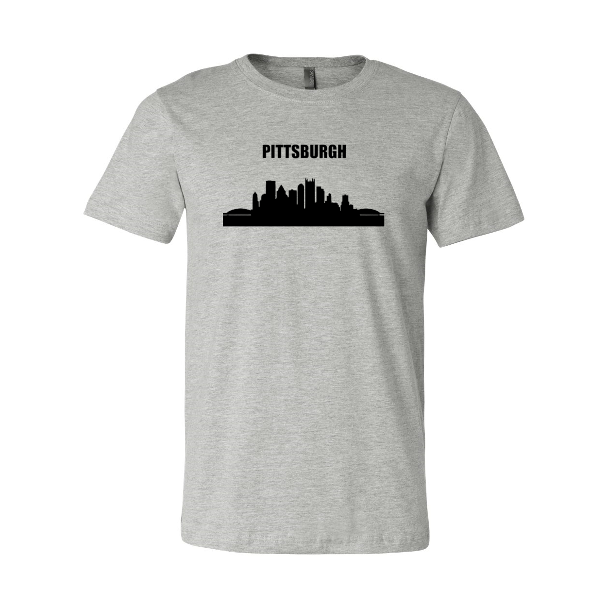 A stylish unisex Pittsburgh Shirt made from soft ring spun cotton, available in various colors and sizes.