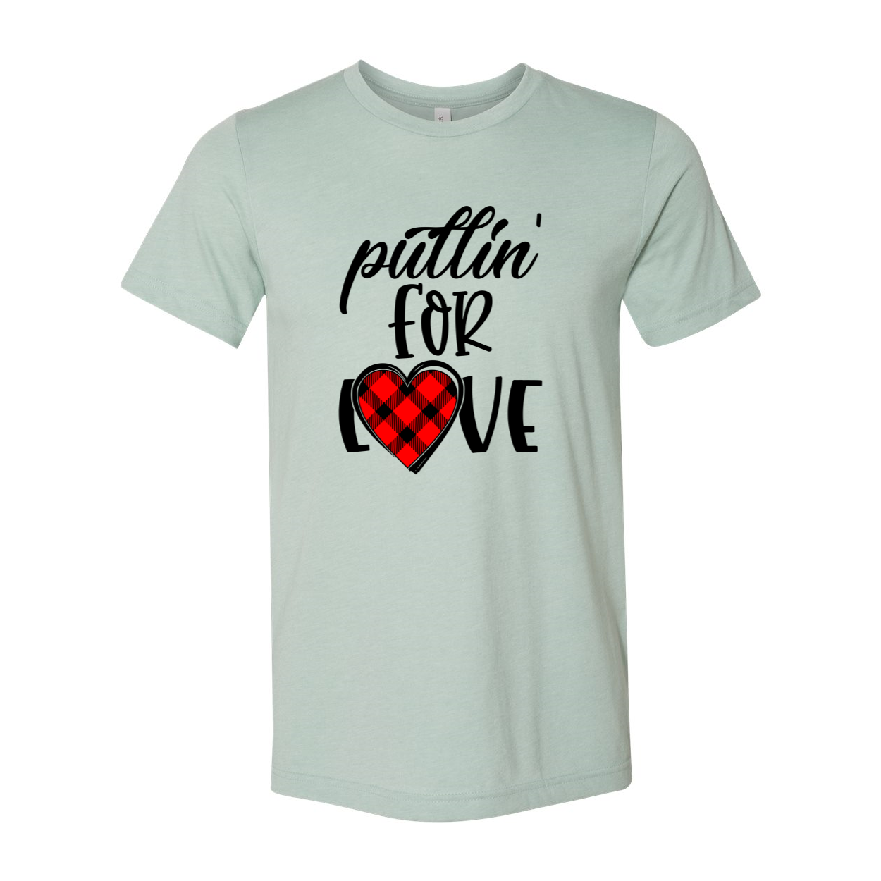 Pullin For Love Shirt in various colors, showcasing its soft fabric and stylish design.