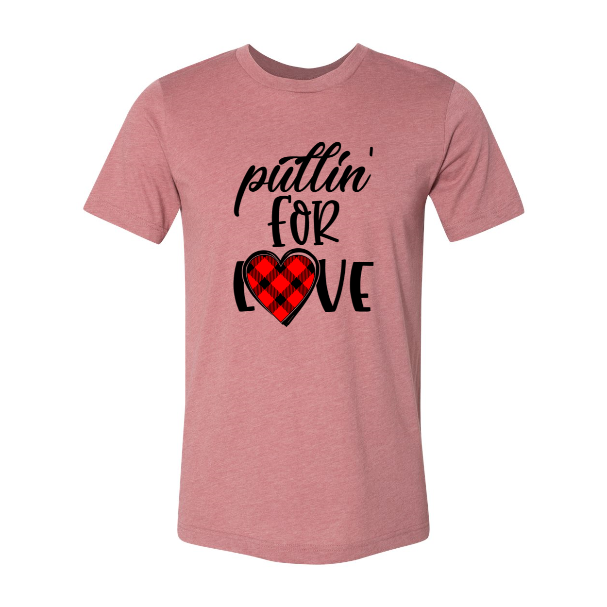 Pullin For Love Shirt in various colors, showcasing its soft fabric and stylish design.