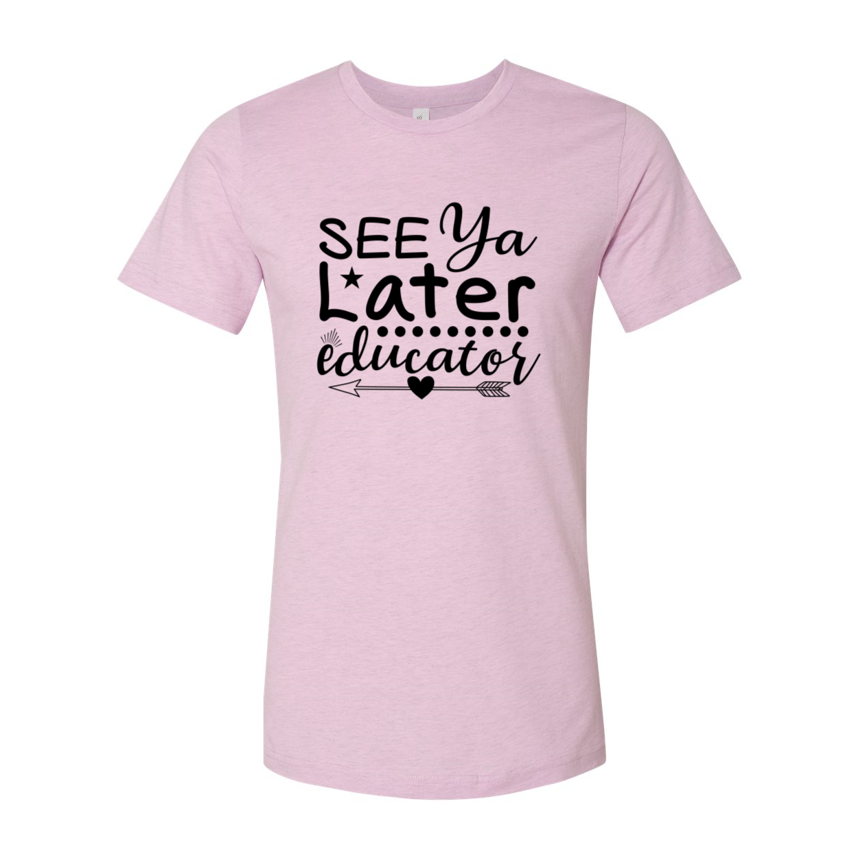 See Ya Later Educator Shirt in various colors, showcasing its comfortable fit and stylish design.