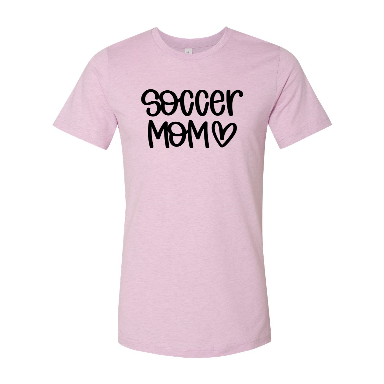 A stylish unisex Soccer Mom Shirt made from soft ring spun cotton, featuring a classic crew neck and available in multiple colors.