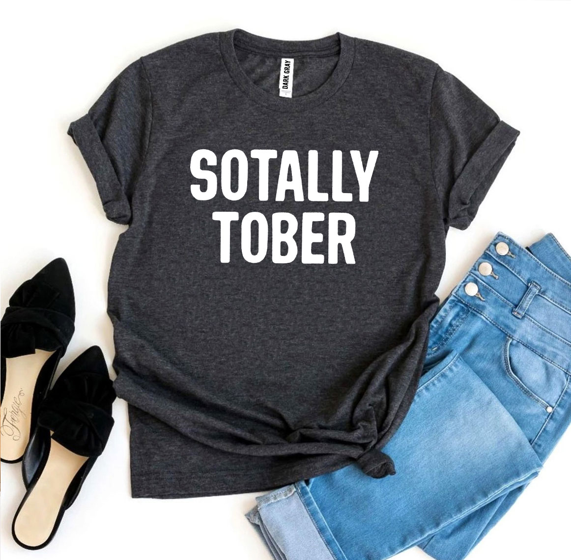 Sotally Tober T-shirt made from premium ring spun cotton with a vibrant flex print design.