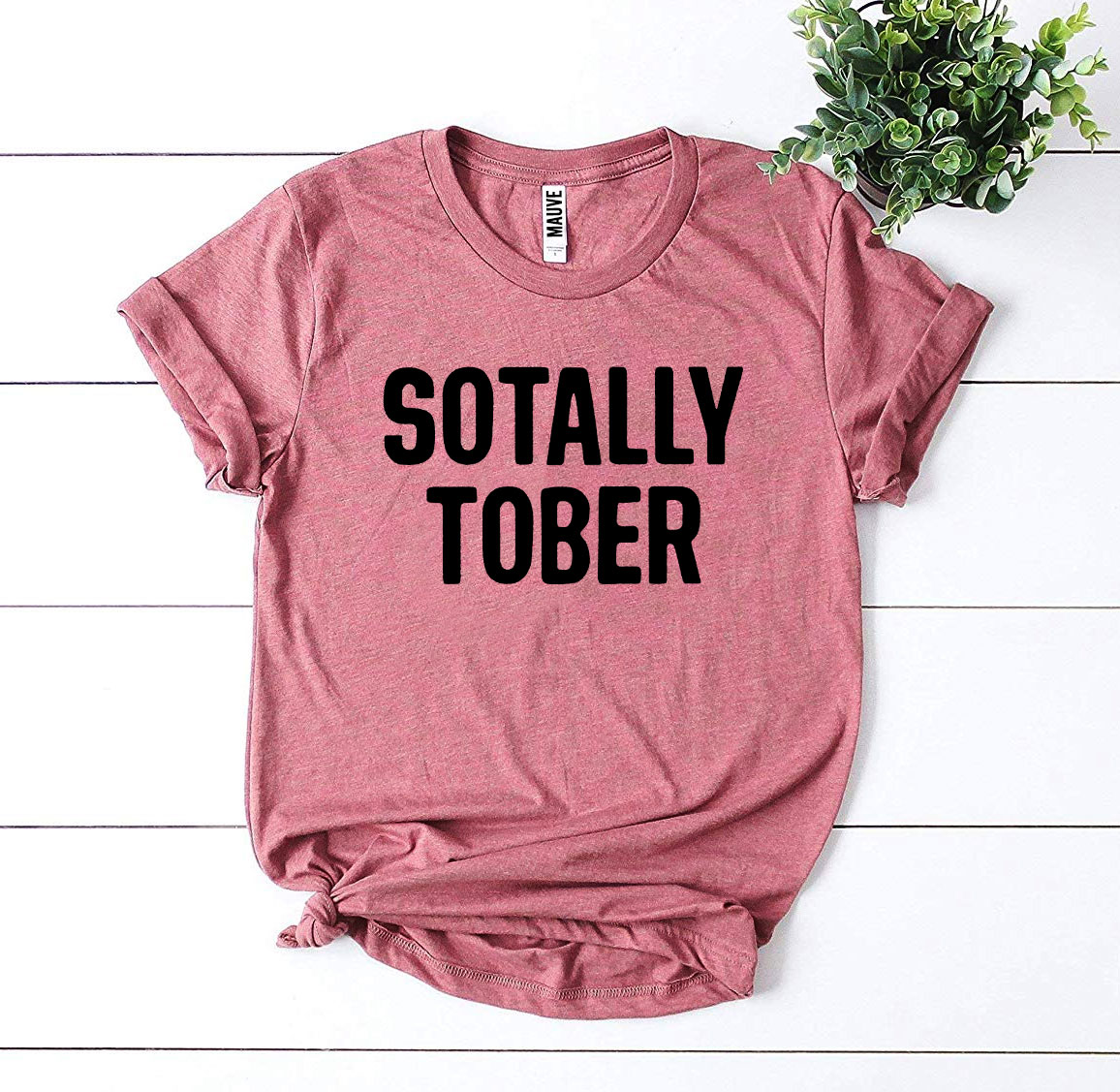 Sotally Tober T-shirt made from premium ring spun cotton with a vibrant flex print design.