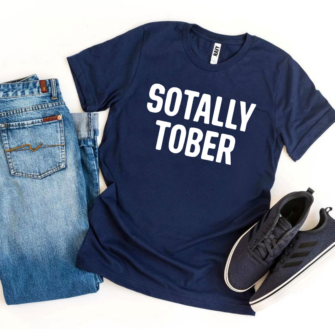 Sotally Tober T-shirt made from premium ring spun cotton with a vibrant flex print design.