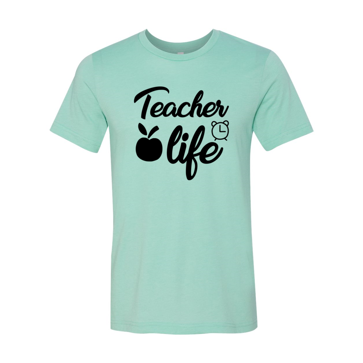 A comfortable unisex Teacher Life Shirt in various colors, showcasing its soft fabric and stylish design.