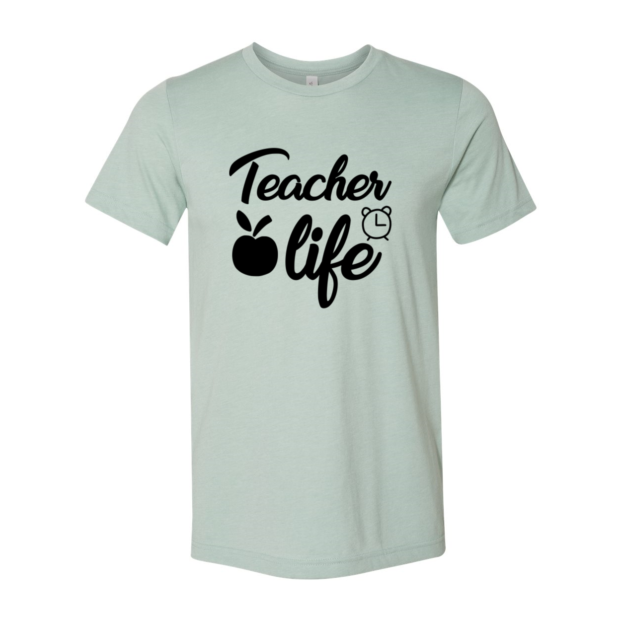 A comfortable unisex Teacher Life Shirt in various colors, showcasing its soft fabric and stylish design.