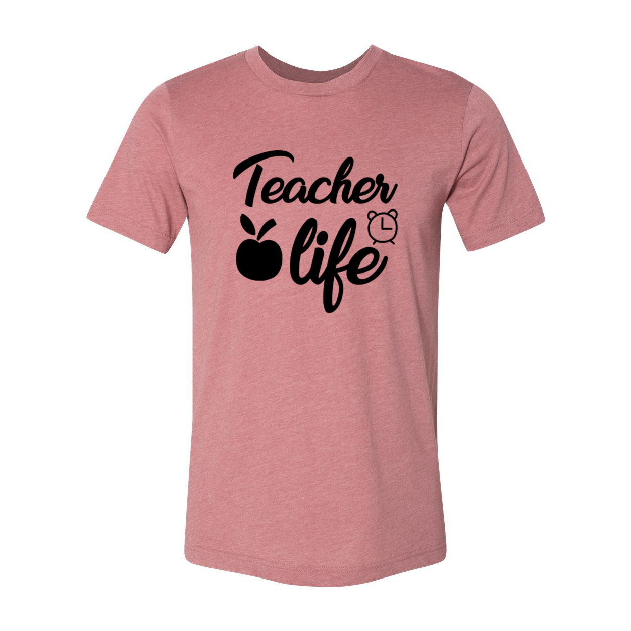 A comfortable unisex Teacher Life Shirt in various colors, showcasing its soft fabric and stylish design.