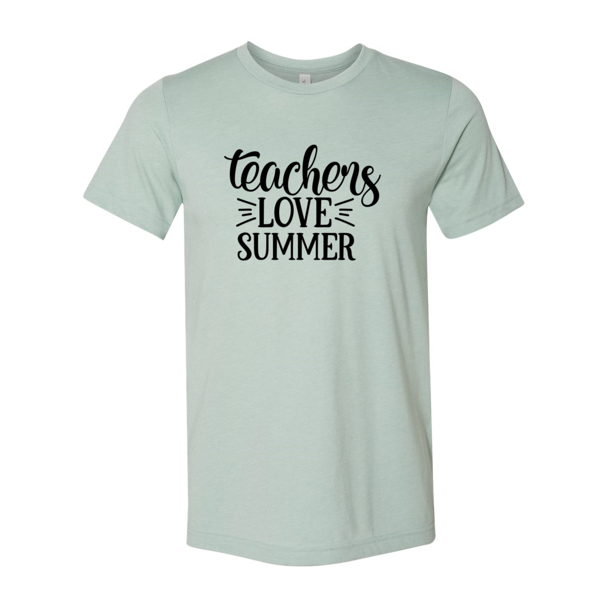 Unisex Teachers Love Summer Shirt in various colors, showcasing its comfortable fabric and stylish design.