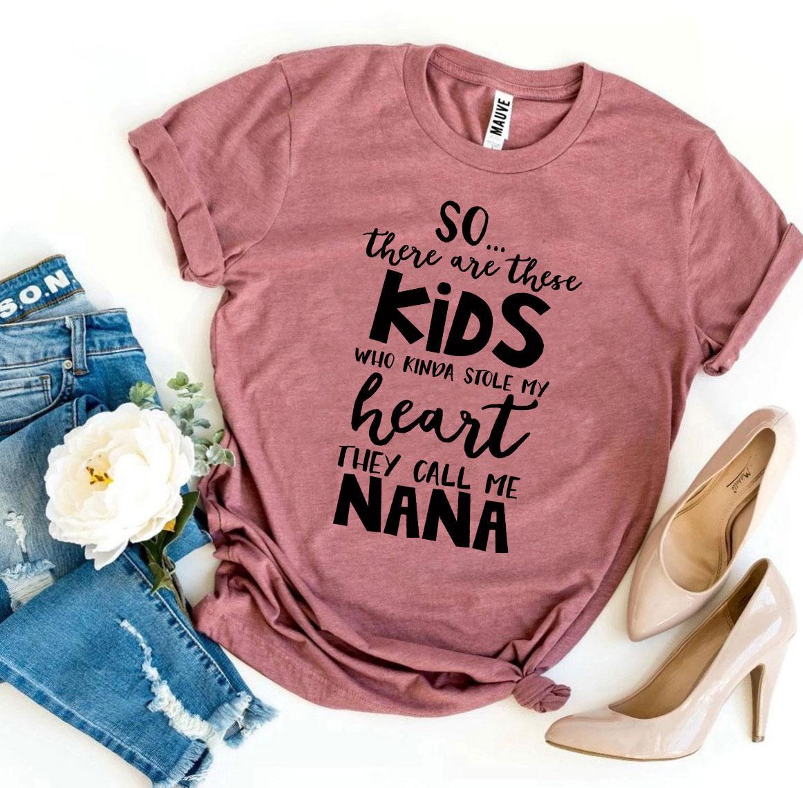 They Call Me Grandma T-shirt made of premium quality cotton, featuring a soft textile flex print design.