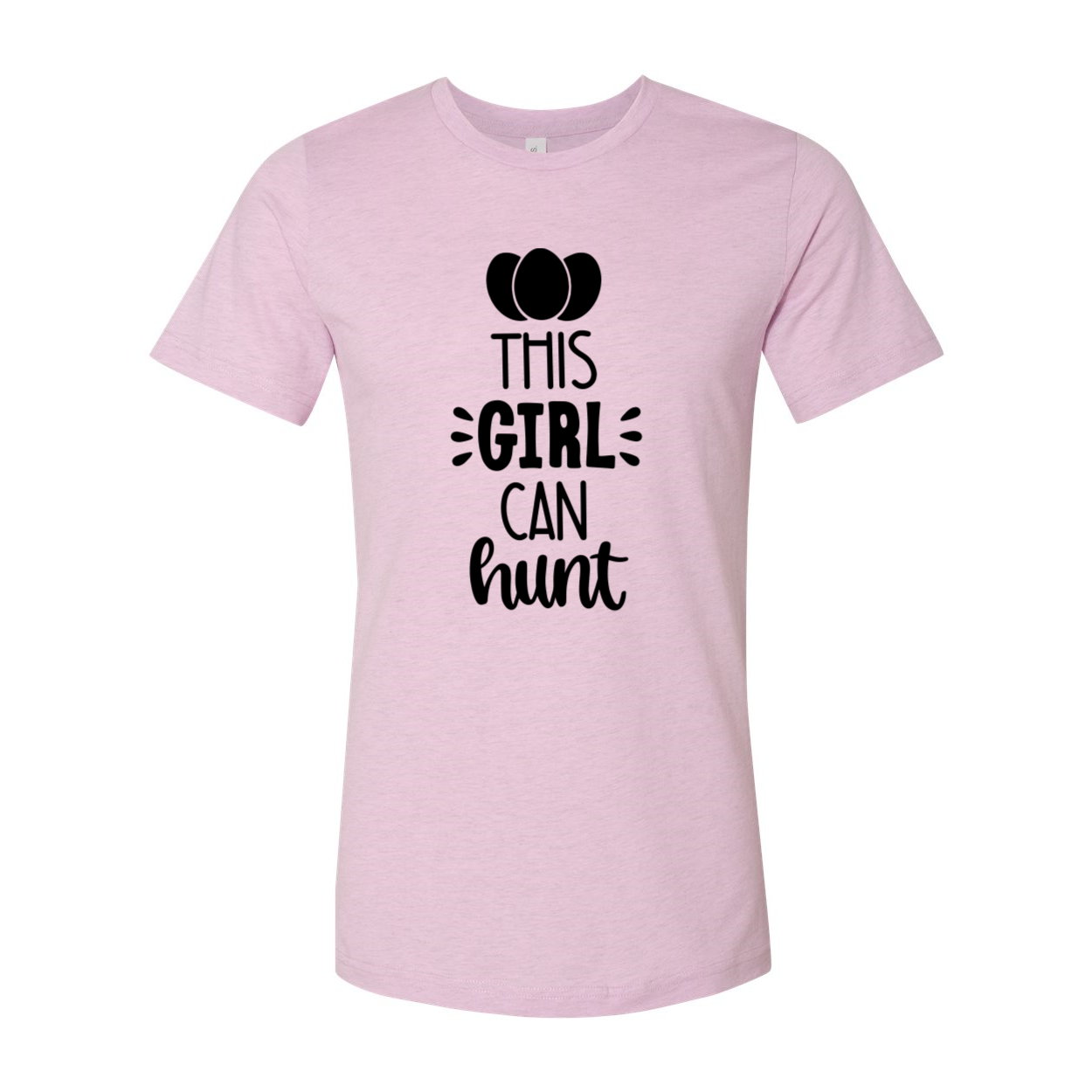 This Girl Can Hunt Unisex T-shirt in various colors, showcasing its comfortable fabric and stylish design.