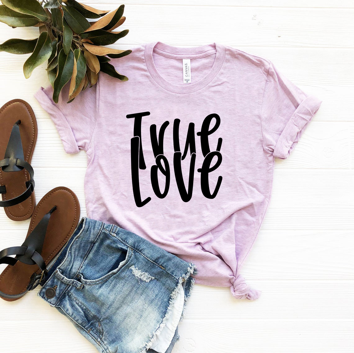 True Love Shirt in various colors, showcasing its soft fabric and stylish design.