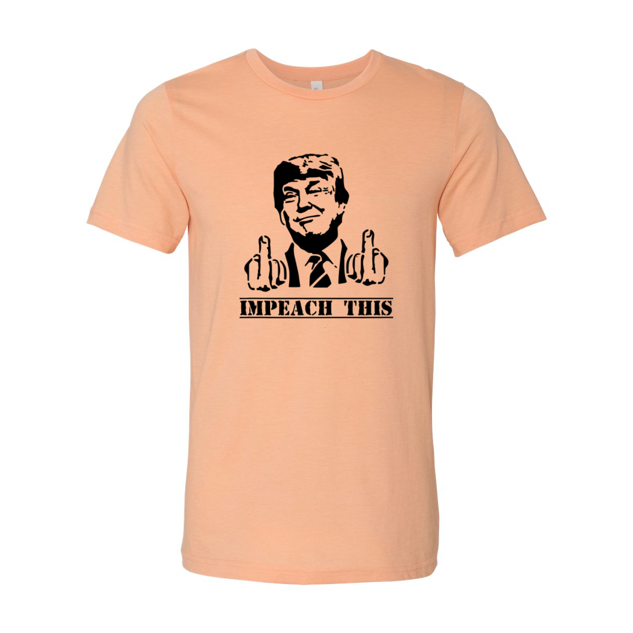 Unisex Trump Impeach This Shirt in various colors, showcasing its comfortable fit and high-quality print.