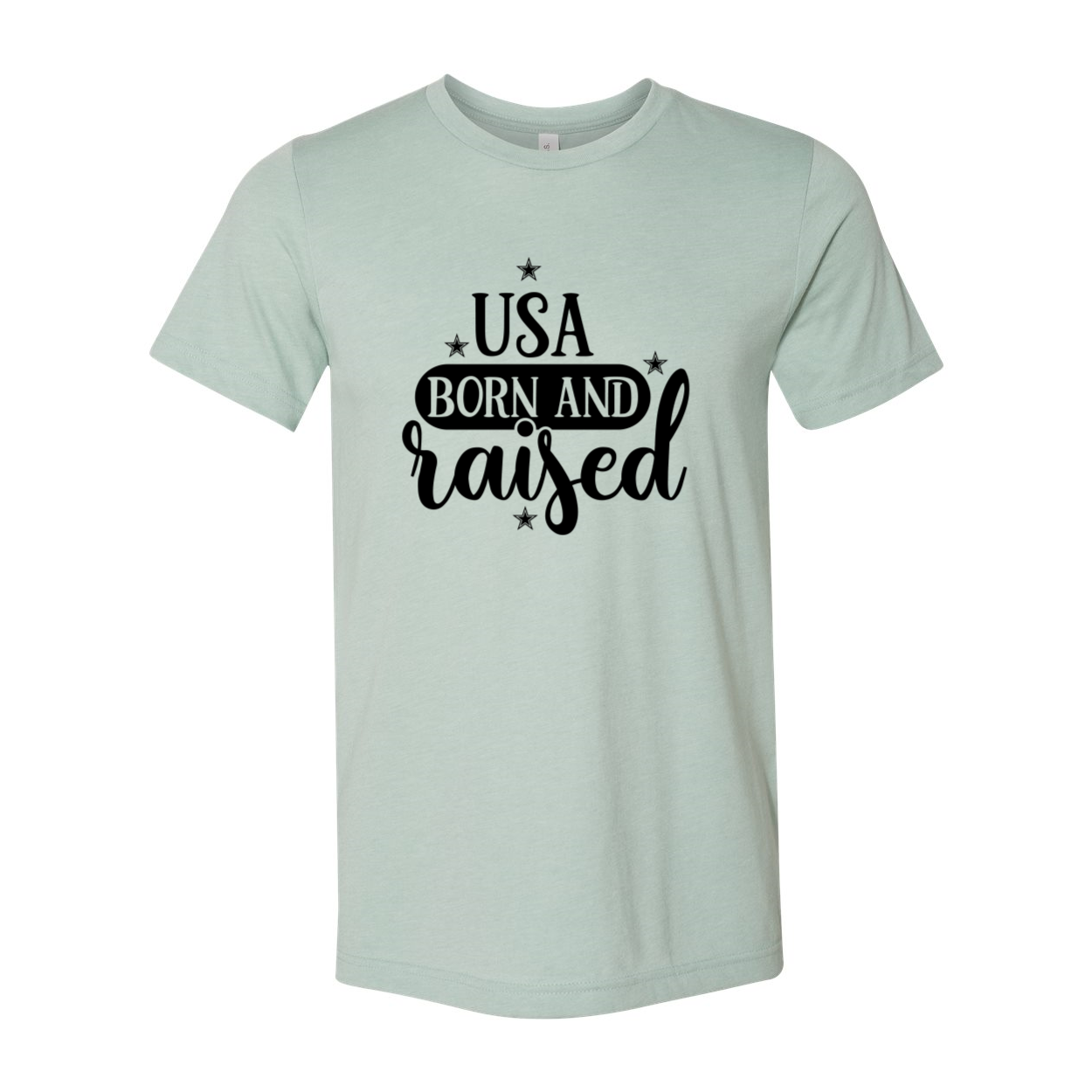 USA Born And Raised Shirt in various colors, showcasing its comfortable fit and high-quality print.