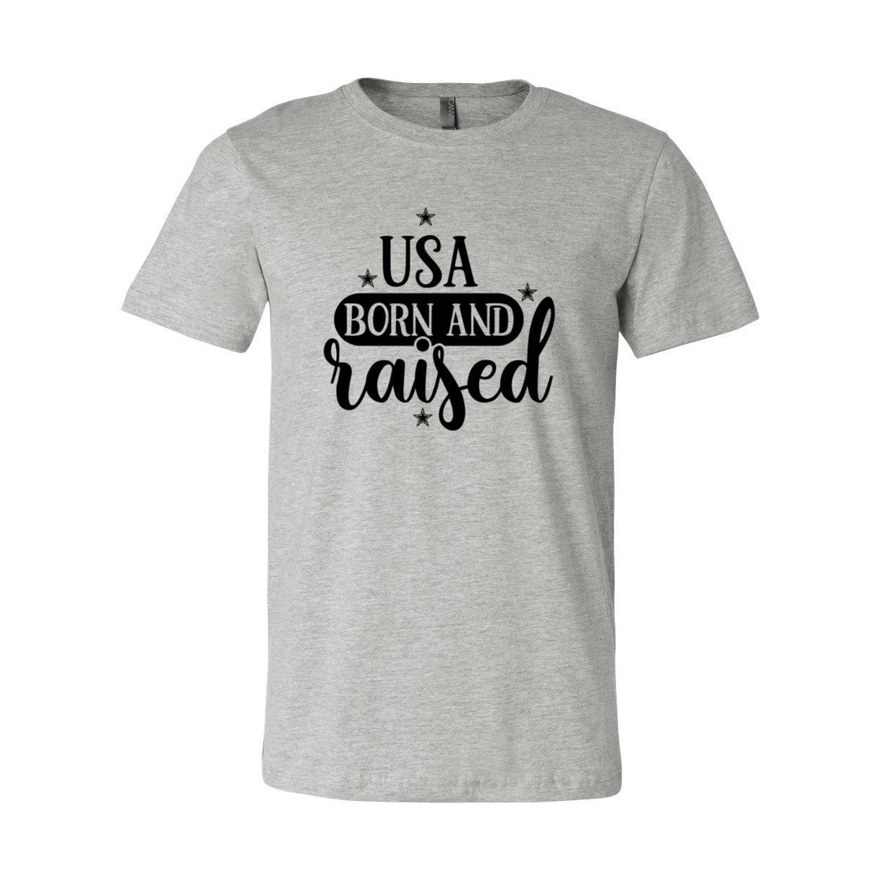 USA Born And Raised Shirt in various colors, showcasing its comfortable fit and high-quality print.