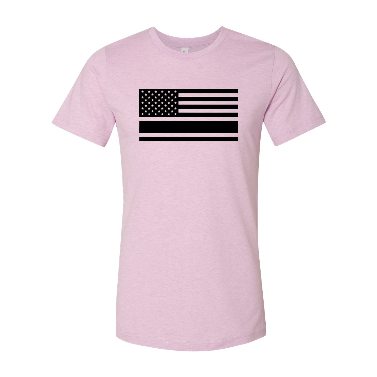 A comfortable unisex USA Flag Shirt made from ring spun cotton, featuring a vibrant print of the American flag.