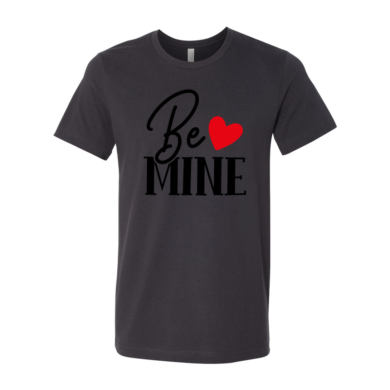 VAL0134 Be Mine Shirt in various colors, showcasing its soft fabric and stylish design.