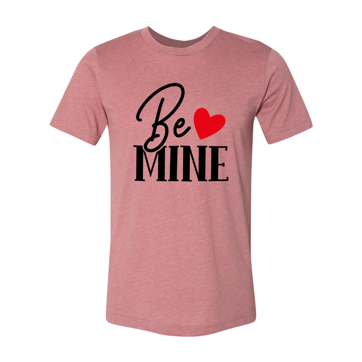 VAL0134 Be Mine Shirt in various colors, showcasing its soft fabric and stylish design.