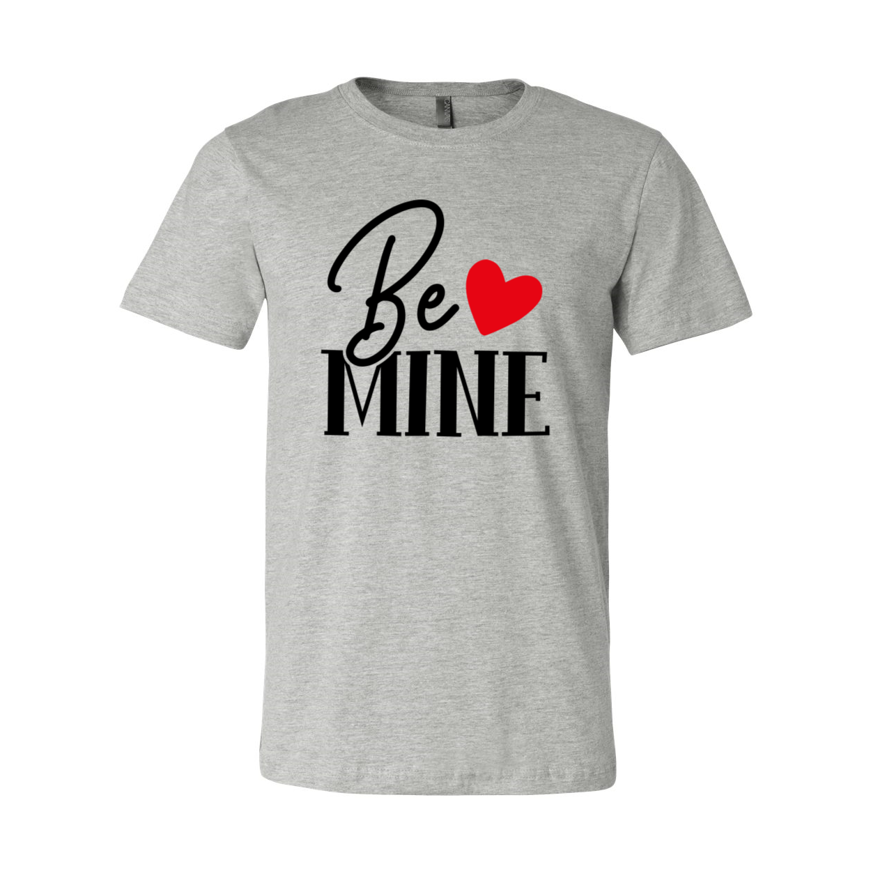 VAL0134 Be Mine Shirt in various colors, showcasing its soft fabric and stylish design.