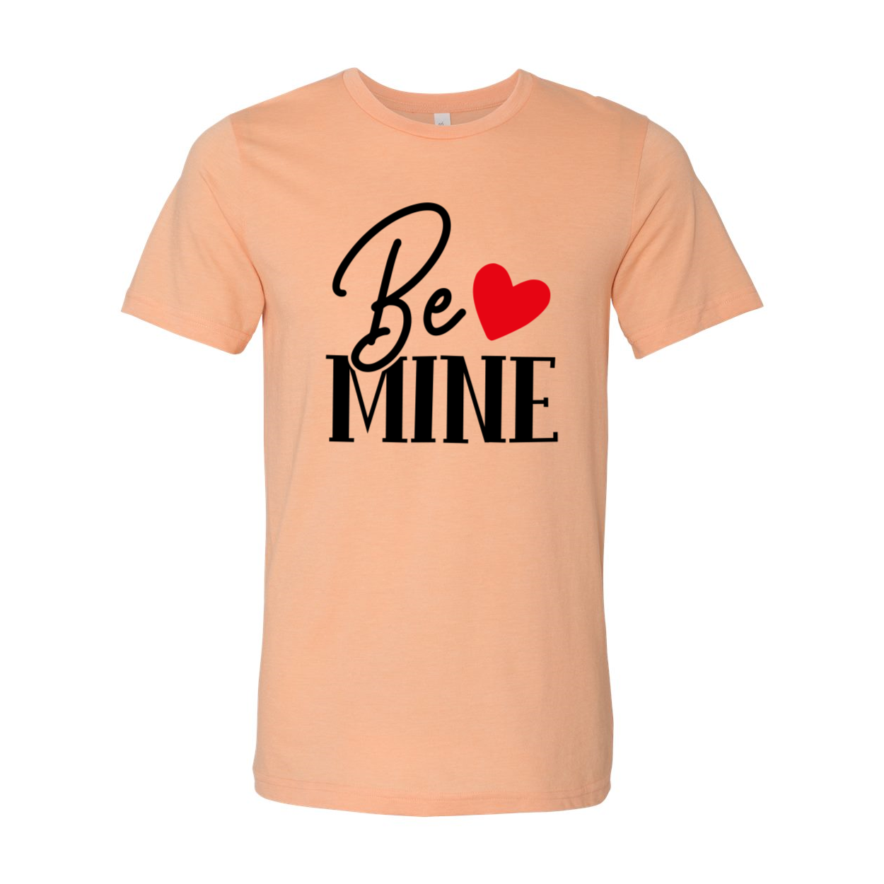 VAL0134 Be Mine Shirt in various colors, showcasing its soft fabric and stylish design.