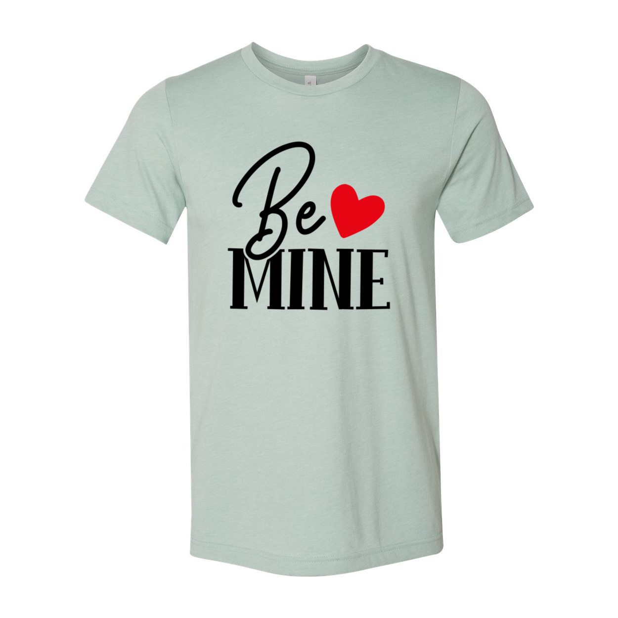 VAL0134 Be Mine Shirt in various colors, showcasing its soft fabric and stylish design.