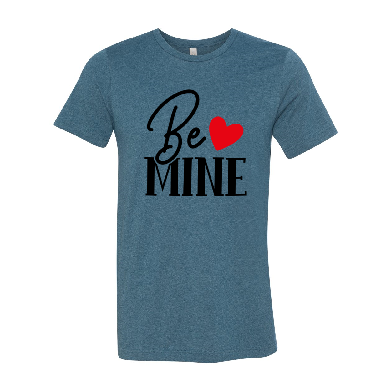 VAL0134 Be Mine Shirt in various colors, showcasing its soft fabric and stylish design.