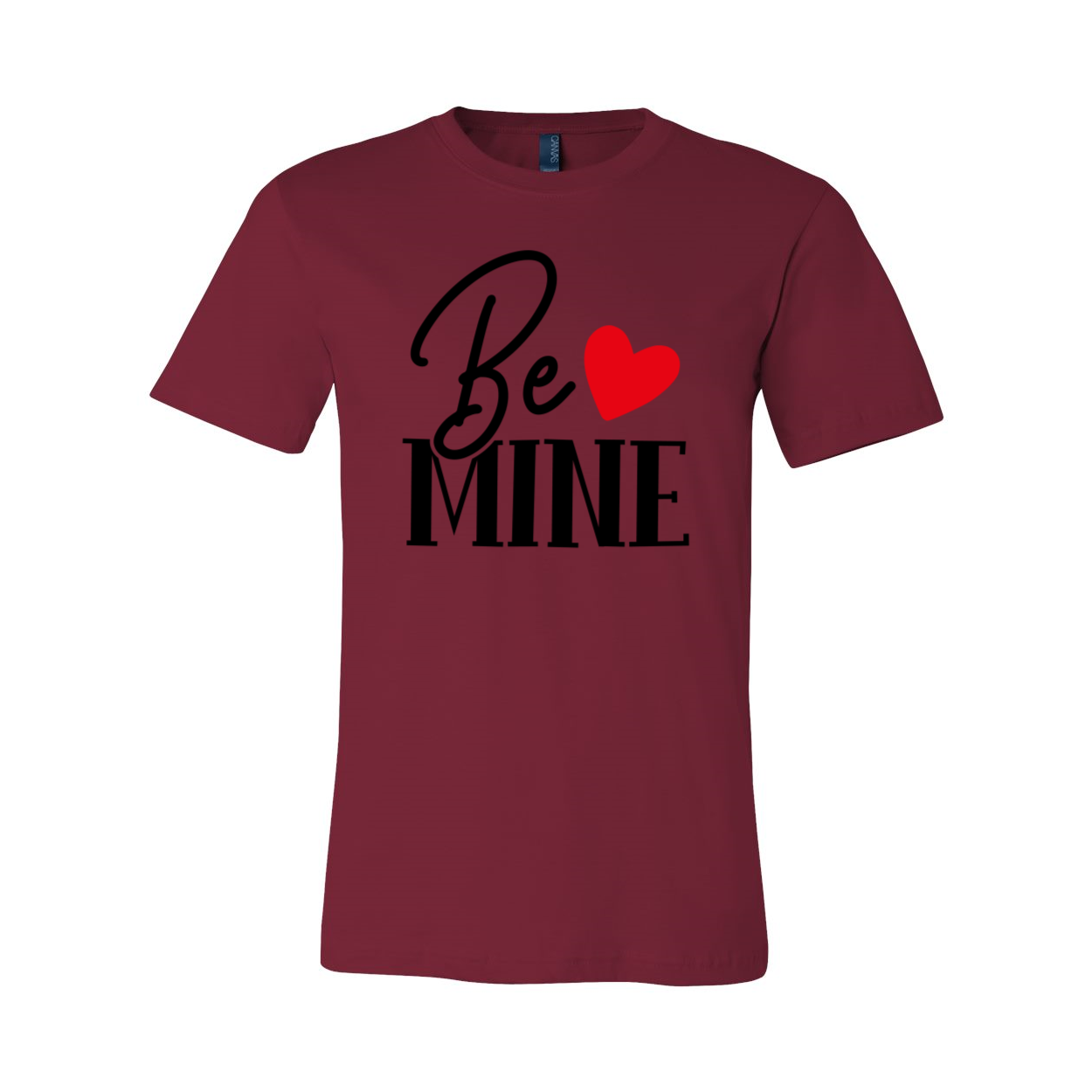 VAL0134 Be Mine Shirt in various colors, showcasing its soft fabric and stylish design.