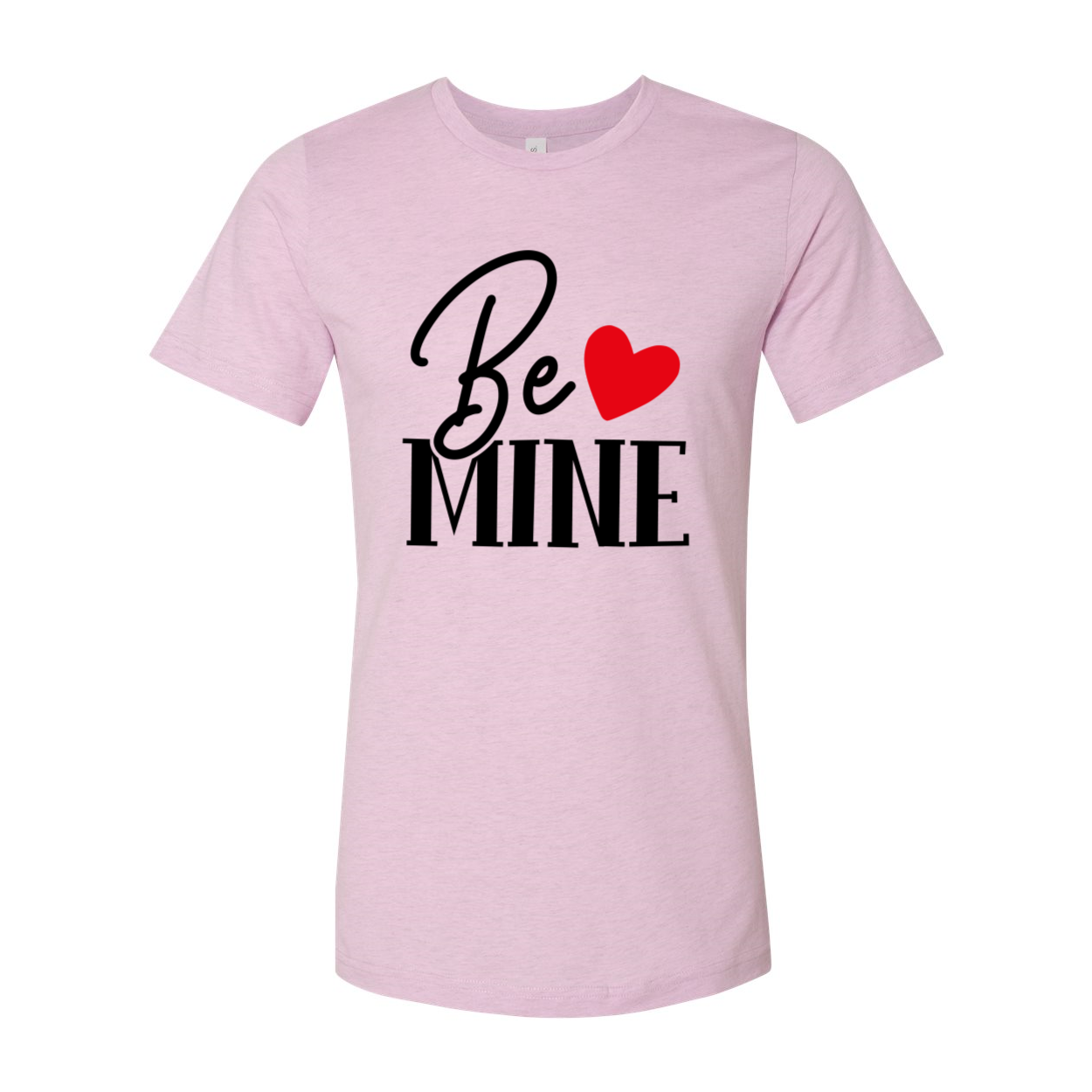 VAL0134 Be Mine Shirt in various colors, showcasing its soft fabric and stylish design.