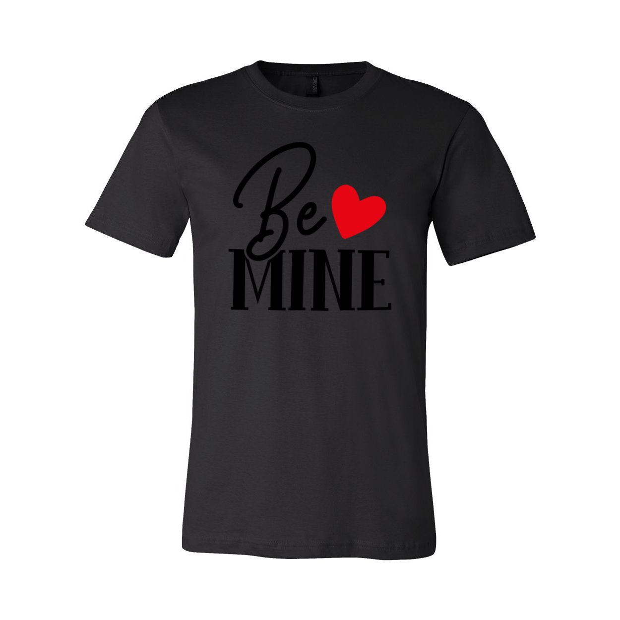 VAL0134 Be Mine Shirt in various colors, showcasing its soft fabric and stylish design.