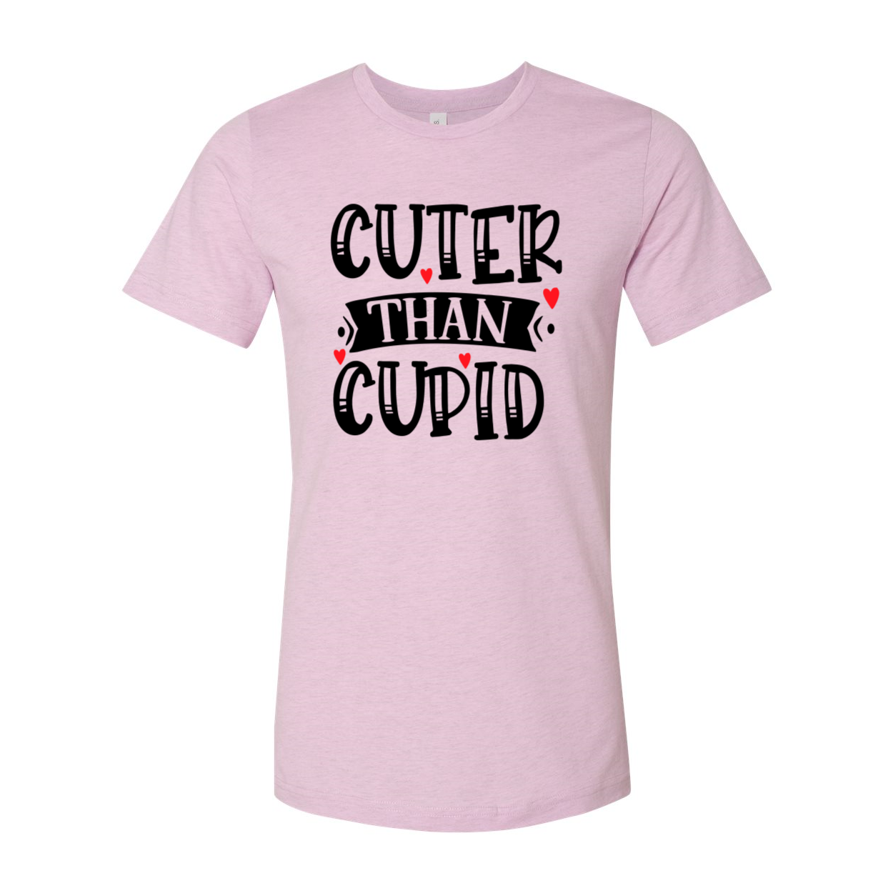 VAL0141 Cuter Than Cupid Shirt in various colors, showcasing its soft fabric and stylish design.